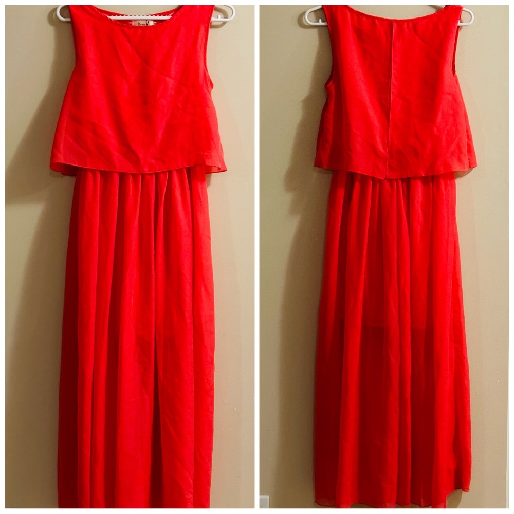 Long dress.
